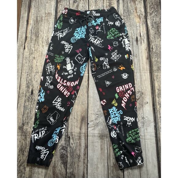 Fresh Print of Bel-Air Other - Fresh Prints of Bel-Air Real Grind Monster Graffiti Joggers Adult Medium